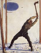 Ferdinand Hodler WOodcutter oil painting reproduction